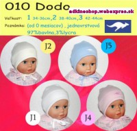 Kojenecká čiapka-DODO